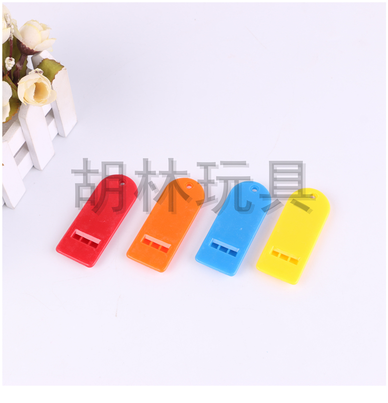 Colorful plastic Whistle children whistle kindergarten baby little Whistle Survival Whistle outdoor traffic fire whistle