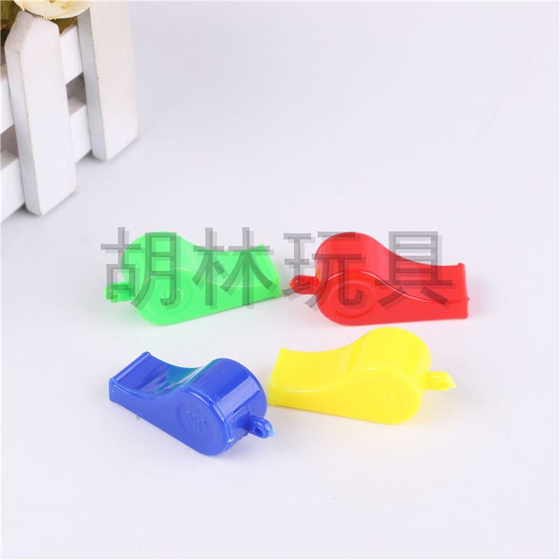 Whistling Children toy plastic rope whistling coloured outdoor survival whistle referee children whistle