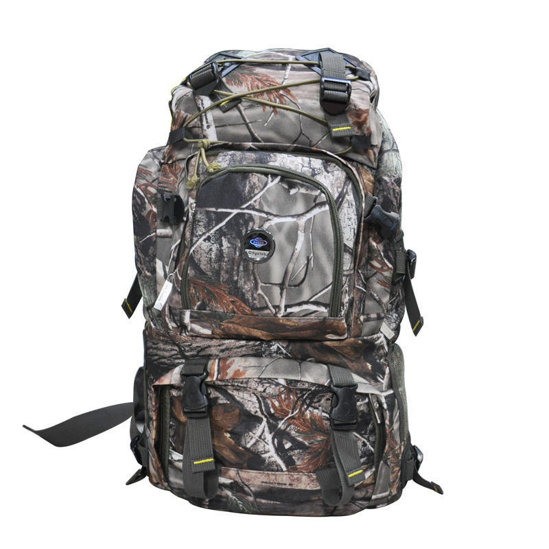 Factory direct bionic camouflage backpack backpack outdoor hiking camping hunting field guerrilla