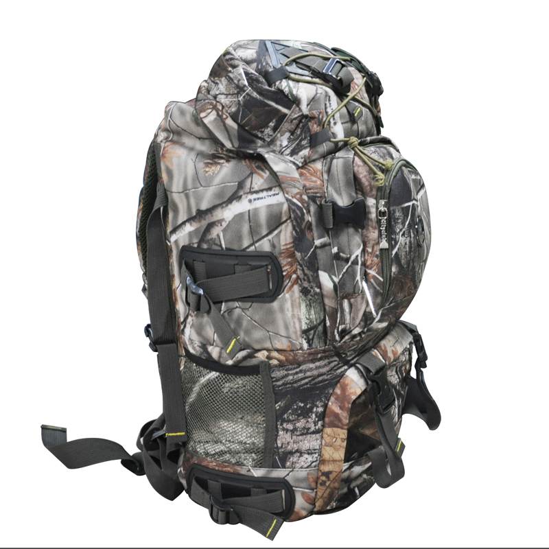 Factory direct bionic camouflage backpack backpack outdoor hiking camping hunting field guerrilla