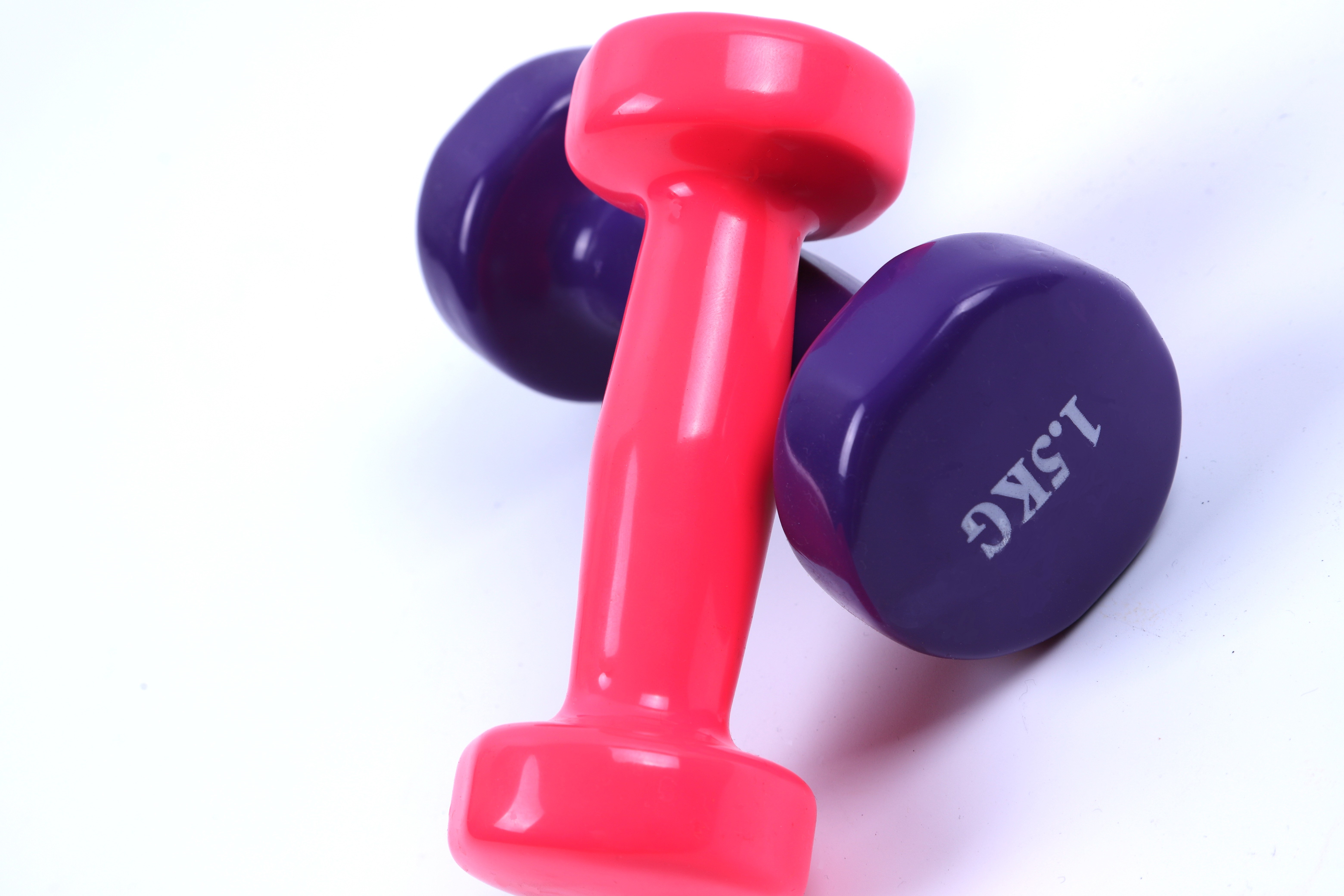 Weightlifting Fitness Dumbbell Glossy Dipped Dumbbell Sporting Goods