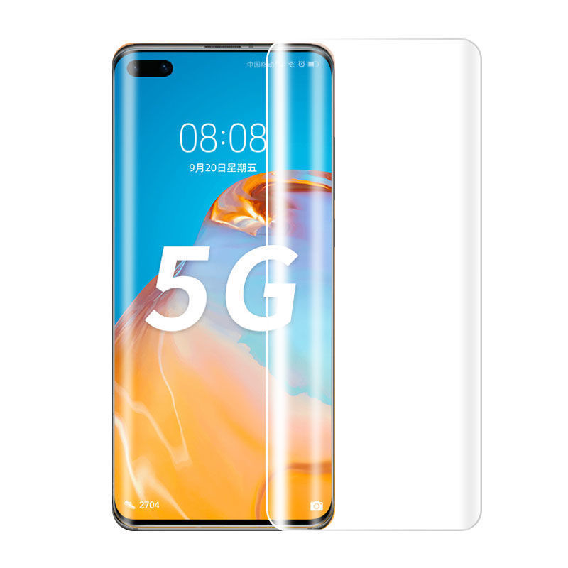 Applicable to Vivo X70pro Tempered Film UV Peep-Proof Full Glue Iqoo8pro Mobile Phone Film Curved Surface Blu-ray Matte