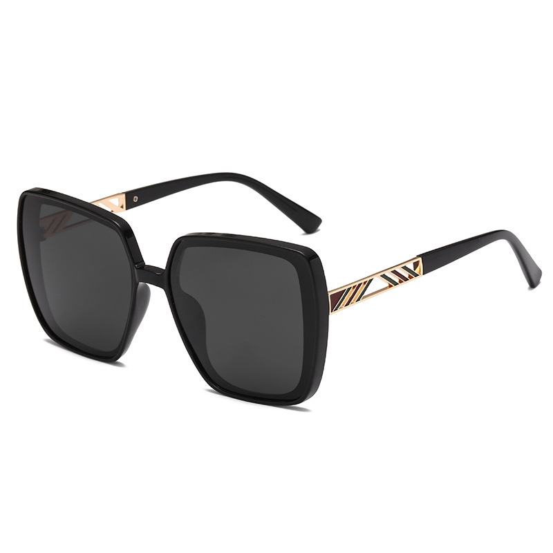 2021 New Korean Style Women&#039;s Polarized Sunglasses Ins Retro Trendy Square Slimming UV-Proof Sunglasses for Women