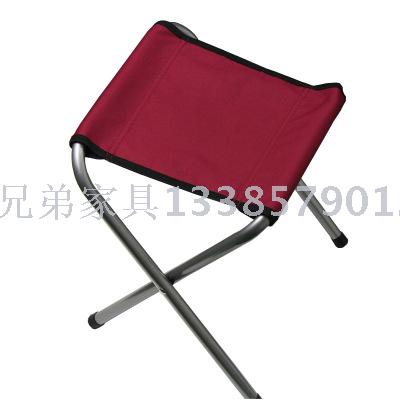 Promotional Folding Stool Fishing Stool Outdoor Barbecue Table and Chair Portable Camping Cloth Stool Folding Chair