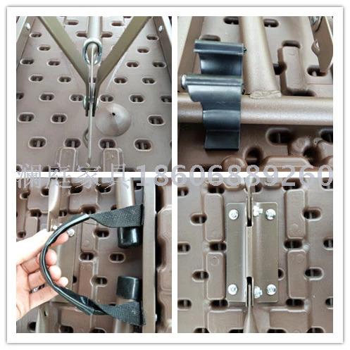 Garden outdoor bench, rattan plastic chair, outdoor rattan plastic folding chair bench