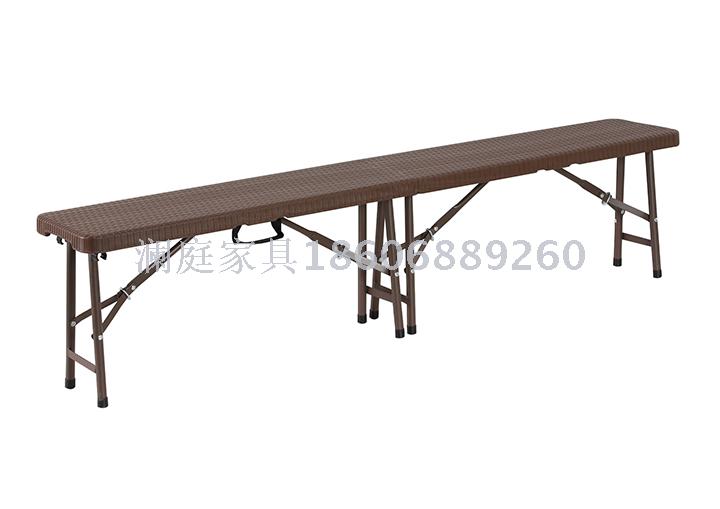 Garden outdoor bench, rattan plastic chair, outdoor rattan plastic folding chair bench Garden outdoor bench, rattan plastic chair, outdoor rattan plastic folding chair bench