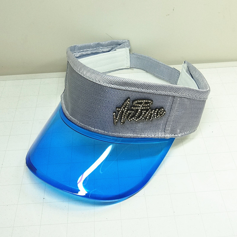 Manufacturers direct transparent uv-proof empty hat outdoor sun hat cap