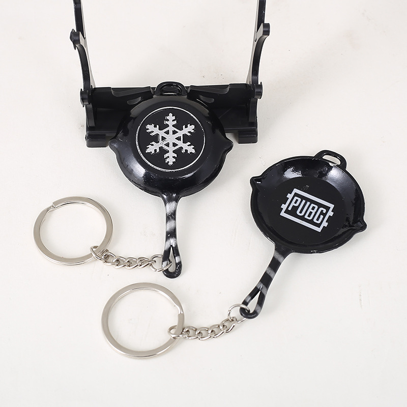PUBG Game Peripheral Metal Weapon Model Keychain AKM 98K Jesus Survival 12cm Gift Pendant PUBG Game Peripheral Metal Weapon Model Keychain AKM 98K Jesus Survival 12cm Gift Pendant