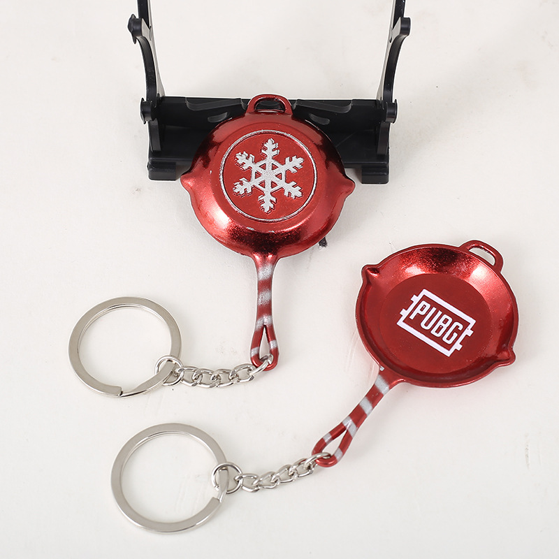 PUBG Game Peripheral Metal Weapon Model Keychain AKM 98K Jesus Survival 12cm Gift Pendant PUBG Game Peripheral Metal Weapon Model Keychain AKM 98K Jesus Survival 12cm Gift Pendant