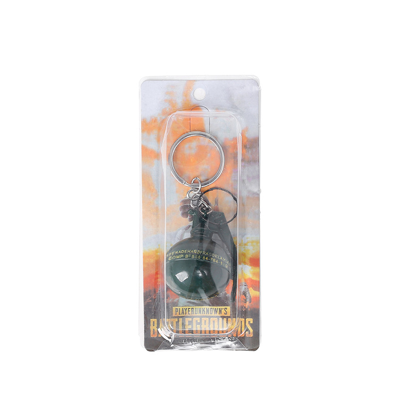 PUBG Game Peripheral Metal Weapon Model Keychain AKM 98K Jesus Survival 12cm Gift Pendant PUBG Game Peripheral Metal Weapon Model Keychain AKM 98K Jesus Survival 12cm Gift Pendant