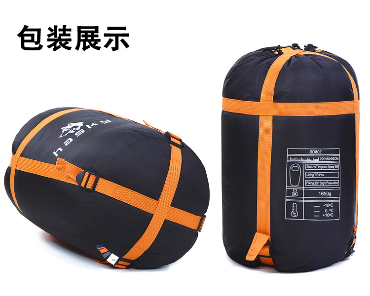 Outdoor fallwinter s sleeping bags Mummy sleeping bag Mummy sleeping bag sleeping bags camping couples sleeping bag