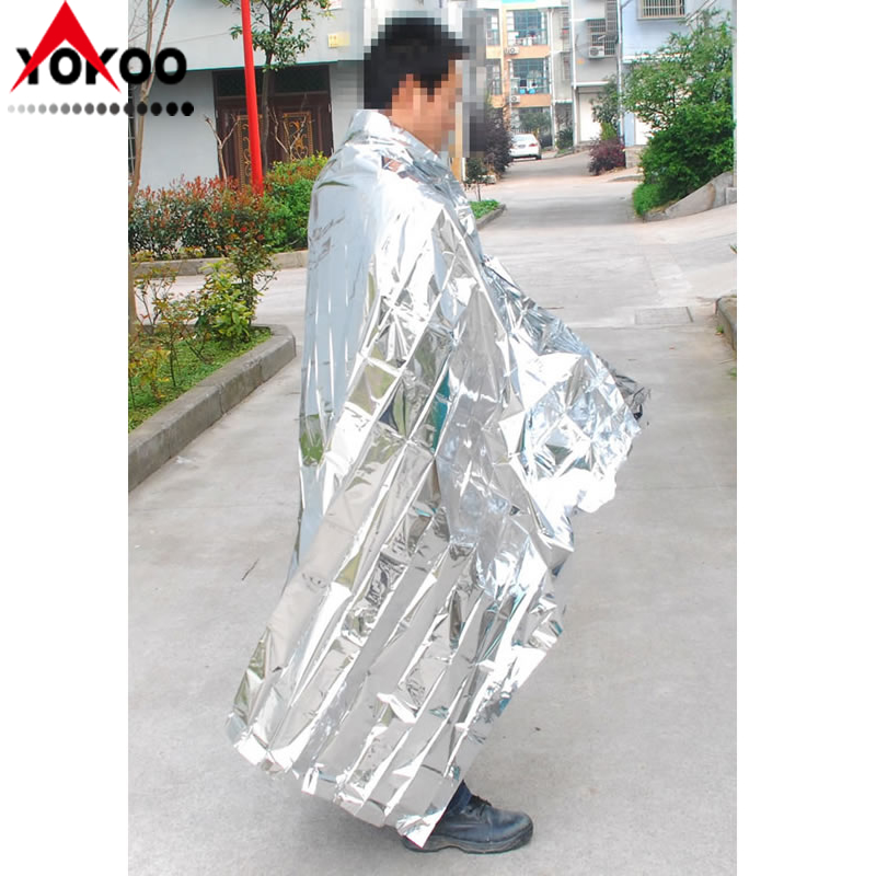 130x210cm emergency survival blanket for outdoor events