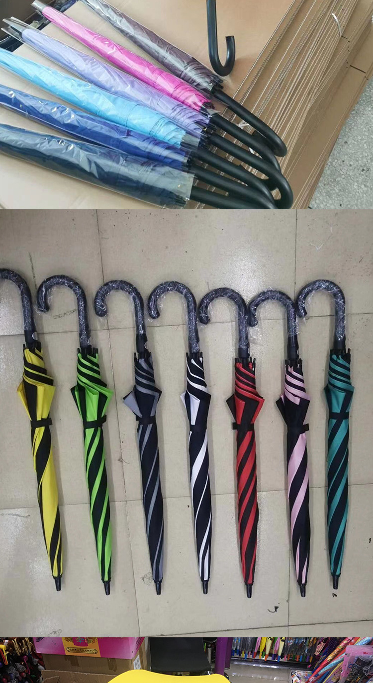 Straight Umbrella Long Umbrella Inventory Processing Foreign Trade Special Clearance Stall Umbrella Black Glue UV-Proof Sun Umbrella Sun Umbrella Straight Umbrella Long Umbrella Inventory Processing Foreign Trade Special Clearance Stall Umbrella Black Glue UV-Proof Sun Umbrella Sun Umbrella