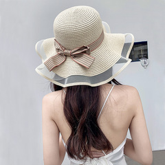 New Air Top Sunhat Women's Summer Leisure Travel UV Protection Big Brim Sun-Proof Vinyl Bucket Hat Dew Ponytail New Air Top Sunhat Women's Summer Leisure Travel UV Protection Big Brim Sun-Proof Vinyl Bucket Hat Dew Ponytail