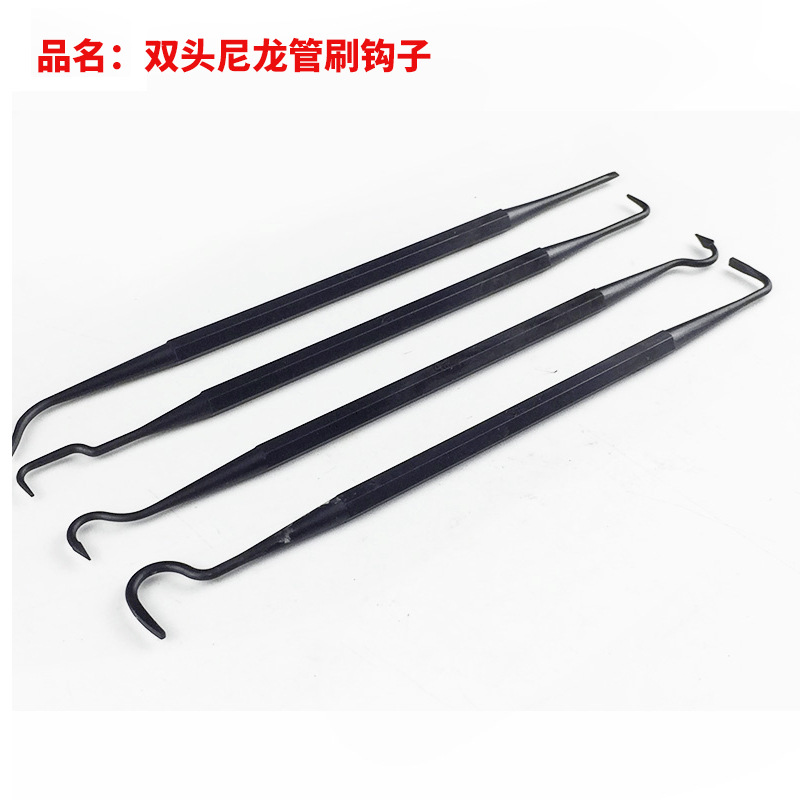 AliExpress 7 DoubleHeaded Nylon Tube Brush Hook Set 4 Hook 3 Brush Gun Brush Hunting Polishing Brush Copper Wire Brush