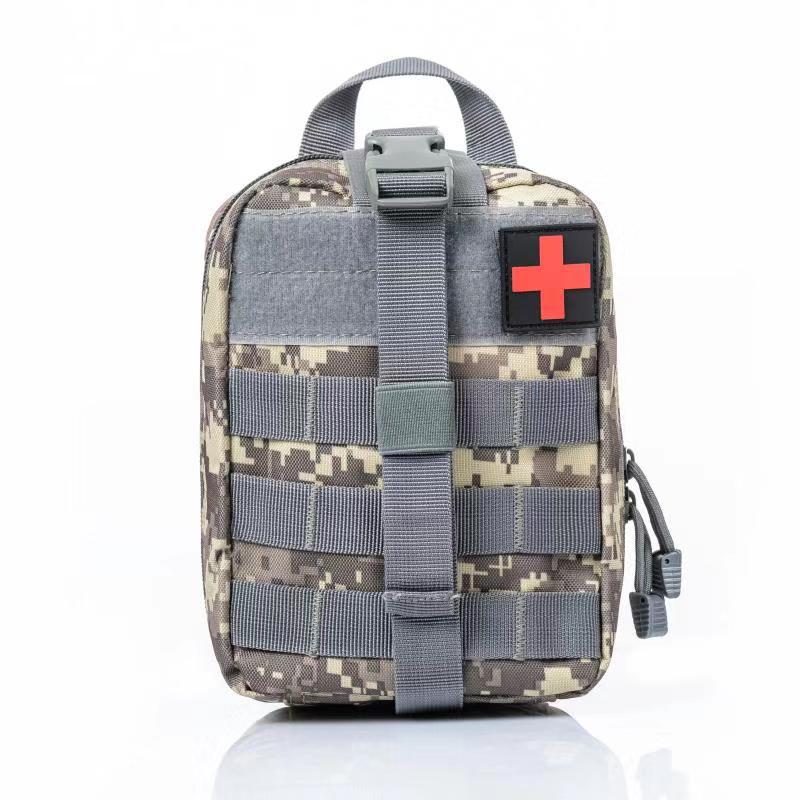 Tactical First-Aid Kit Accessory Kit Accessory Bag Tactical Waist Pack Camouflage Multi-Purpose Package Outdoor Mountaineering Survival Kit