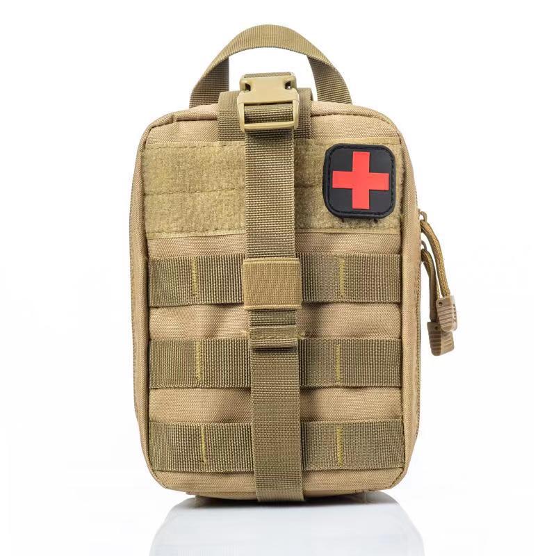 Tactical First-Aid Kit Accessory Kit Accessory Bag Tactical Waist Pack Camouflage Multi-Purpose Package Outdoor Mountaineering Survival Kit