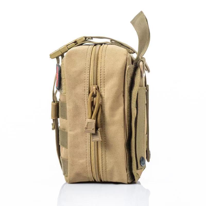 Tactical First-Aid Kit Accessory Kit Accessory Bag Tactical Waist Pack Camouflage Multi-Purpose Package Outdoor Mountaineering Survival Kit