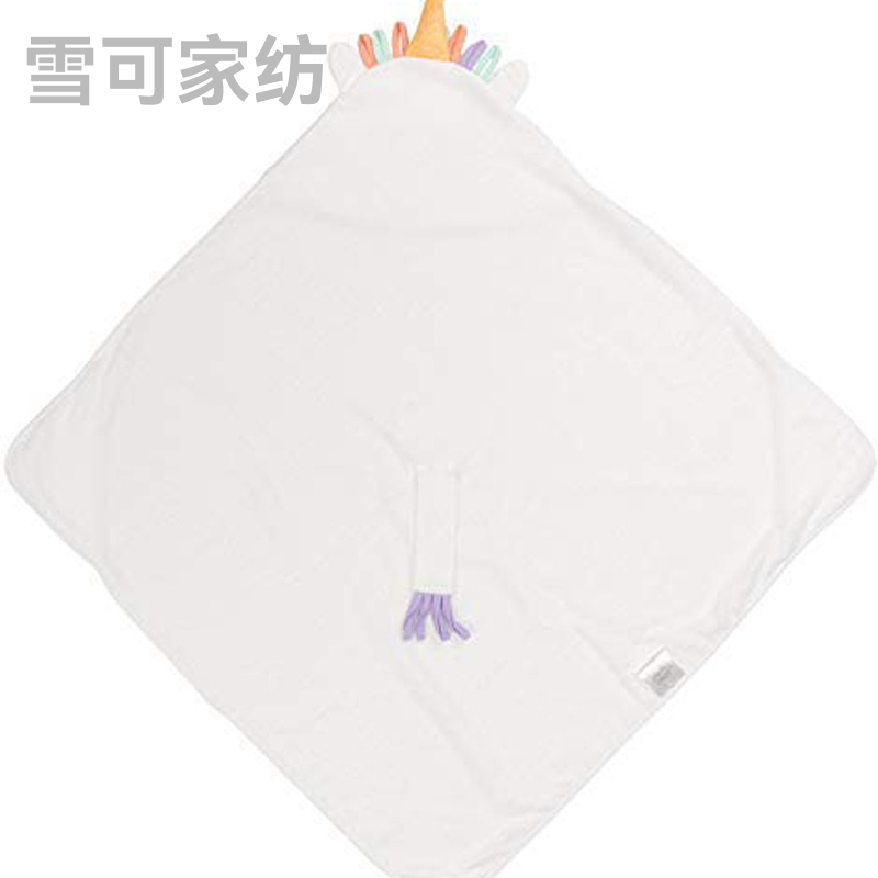 Babies&#039; Cloak Baby&#039;s Blanket Sleeping Bag Package Maternal and Child Supplies Export European and American Amazon Bamboo Fiber Gro-Bag Unicorn