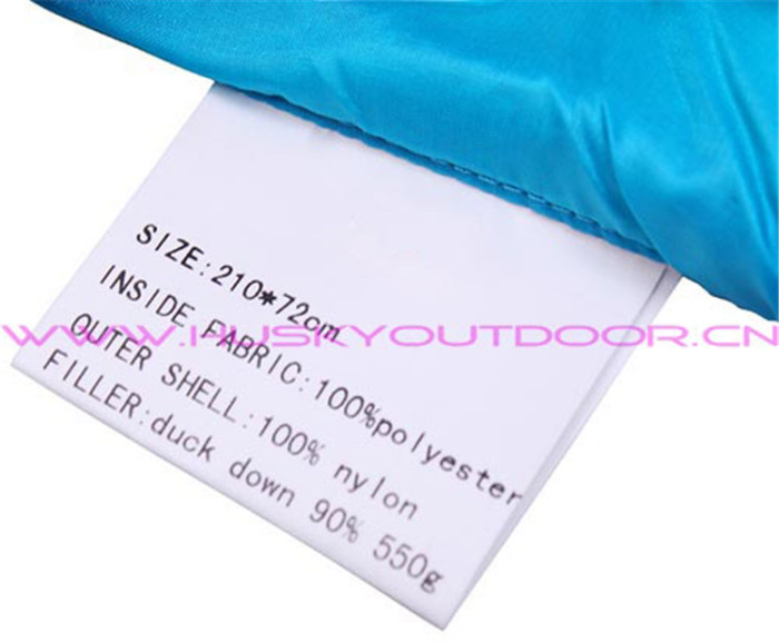 outdoor winter splicing mummy sleeping bags camping envelope type backpacking sleeping bag