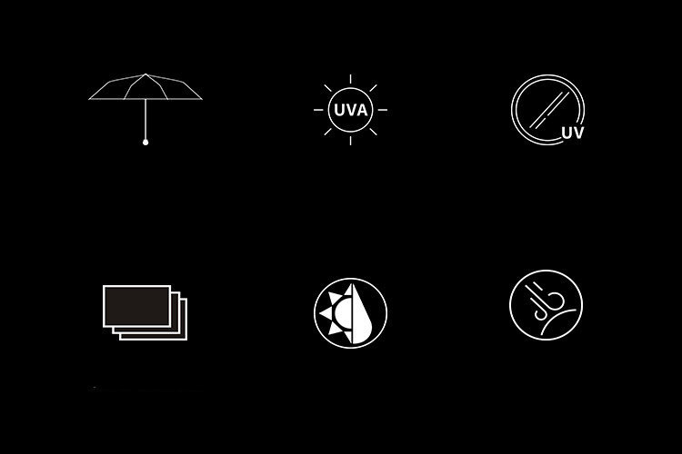 Black and White Feather Black Rubber Umbrella Princess Sun Umbrella Female Korean Fresh Simple UV-Proof Umbrella Folding Black and White Feather Black Rubber Umbrella Princess Sun Umbrella Female Korean Fresh Simple UV-Proof Umbrella Folding