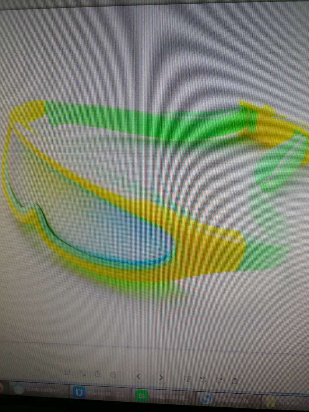 Manufacturer direct sale new foreign trade goods source electroplating goggles large frame swimming goggles adult 