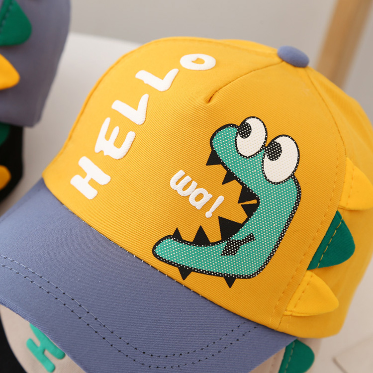 Manufacturer Children's Hot Sale Pure Cotton Embroidery Adjustable Outdoor UV-Proof Sports Cap