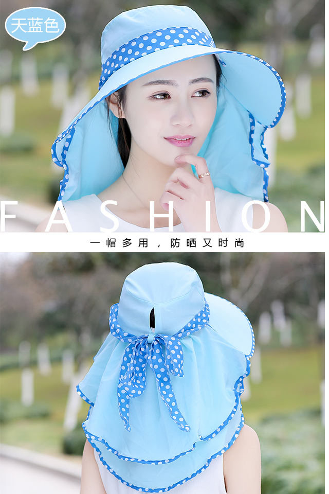 Summer Hat Female Sun Protection Hat Female Sun Hat Female Cycling UV Proof Cap Female Shawl Wide Brim Protective Mask Summer Hat Female Sun Protection Hat Female Sun Hat Female Cycling UV Proof Cap Female Shawl Wide Brim Protective Mask