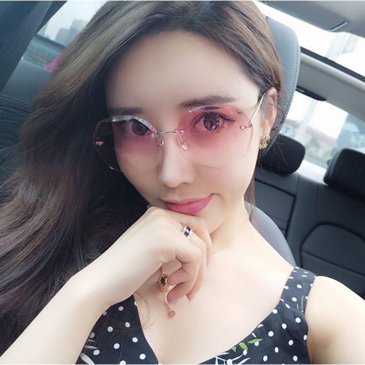 Stylish 2019 new stylish cut edge, ladies metallic, custom uv-proof stylish ladies