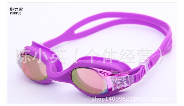 Swimming goggles plating waterproof, anti - fog leisure fashion flat/color manufacturers wholesale Swimming goggles plating waterproof, anti - fog leisure fashion flat/color manufacturers wholesale