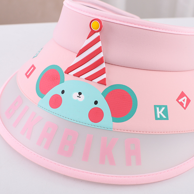 Children's Topless Hat Summer Sun Hat Thin Men's and Women's Bay Hat UV-Proof Baby Sun Protection Hat Wide Brim Bay Hat Children's Topless Hat Summer Sun Hat Thin Men's and Women's Bay Hat UV-Proof Baby Sun Protection Hat Wide Brim Bay Hat