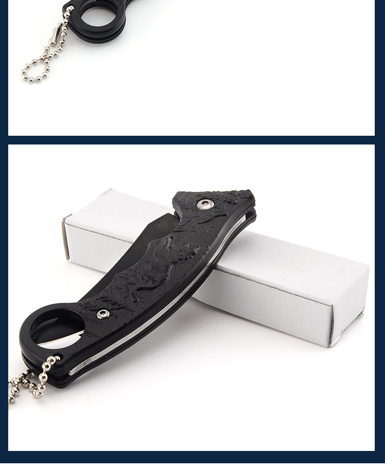 Multi-Function Folding Knife Outdoor Camping Survival High Hardness a Folding Knife Wilderness Survival Hunting Knife Portable Self-Defense Knife