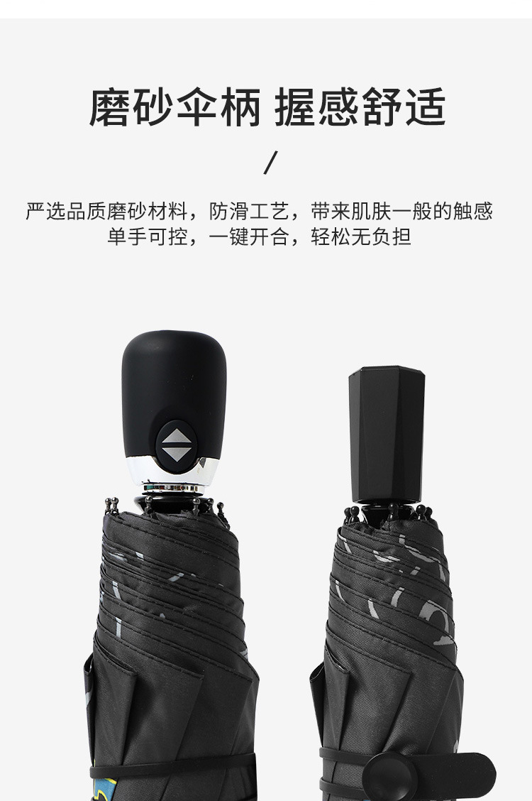 Trendy Cartoon Creative Automatic Umbrella Women's Dual-Use Sun Umbrella UV-Proof Sun Umbrella for Men Trendy Cartoon Creative Automatic Umbrella Women's Dual-Use Sun Umbrella UV-Proof Sun Umbrella for Men