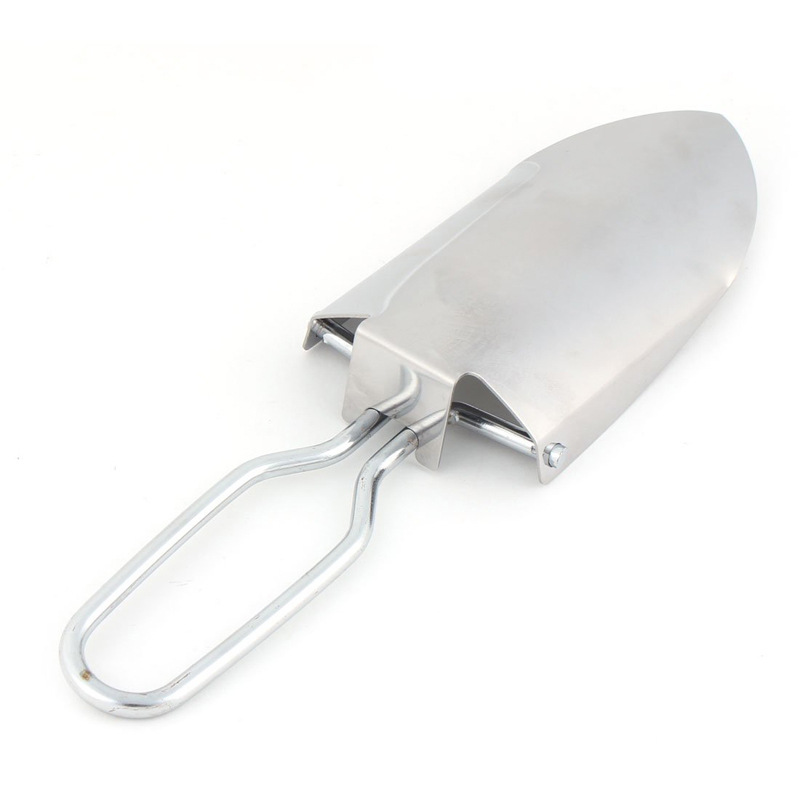 Amazon Folding Garden Shovel Stainless Steel Shovel Gardening Folding Shovel Garden Tools Ice Scoop Garden Shovel