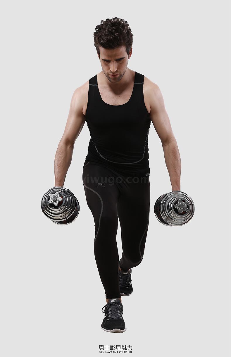 Jun Yi physical fitness professional dumbbell barbell electroplating small barbell