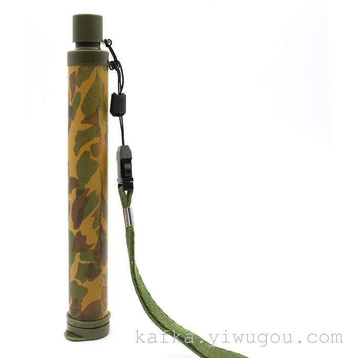 Outdoor emergency straw net water life straw field survival tool Outdoor emergency straw net water life straw field survival tool