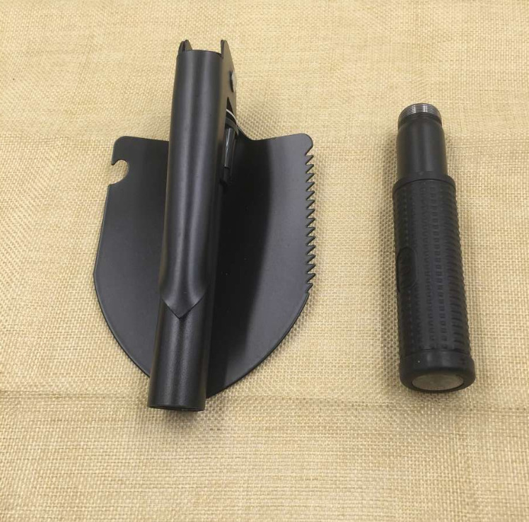Wholesale Foreign Trade Sticky Bag Multi-Functional Life-Saving Shovel Shovel Fishing Folding Shovel Emergency Shovel Small Size
