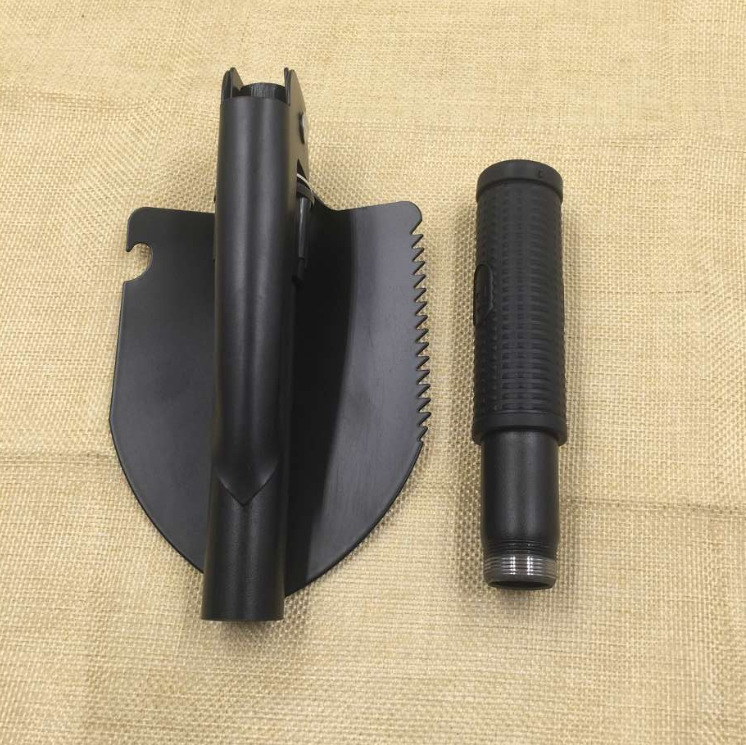 Wholesale Foreign Trade Sticky Bag Multi-Functional Life-Saving Shovel Shovel Fishing Folding Shovel Emergency Shovel Small Size