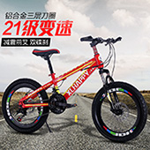 Children's folding bicycle 7-8-10-12-15 years old cuhk child/pupil mountain buggy boy pedaling