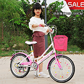 Children's folding bicycle 7-8-10-12-15 years old cuhk child/pupil mountain buggy boy pedaling