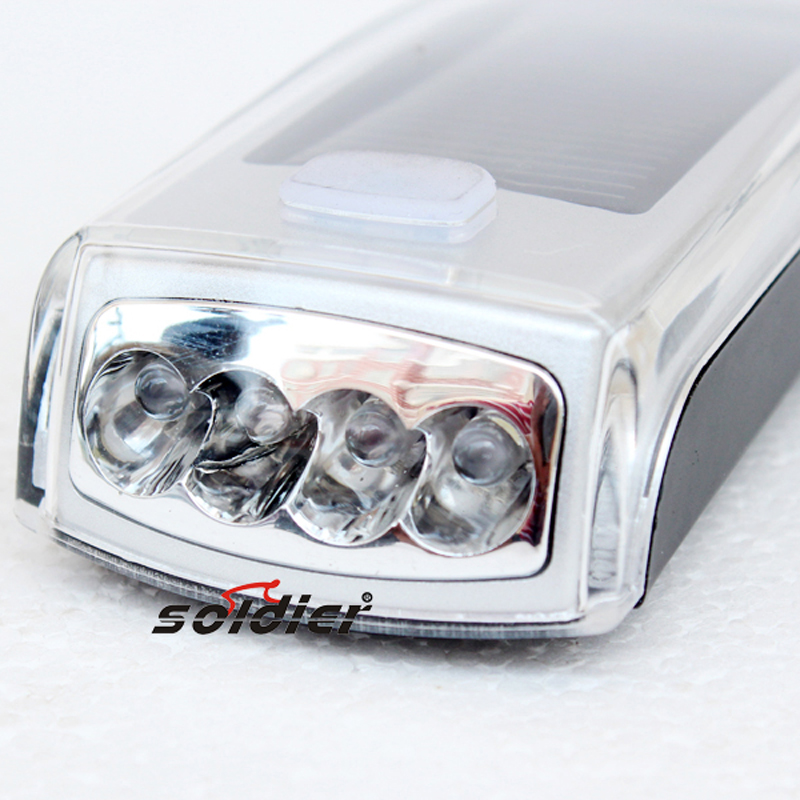 Energy saving headlight solar tail light bicycle headlight equipment accessories/solar headlight