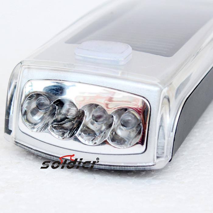 Energy saving headlight solar tail light bicycle headlight equipment accessories/solar headlight