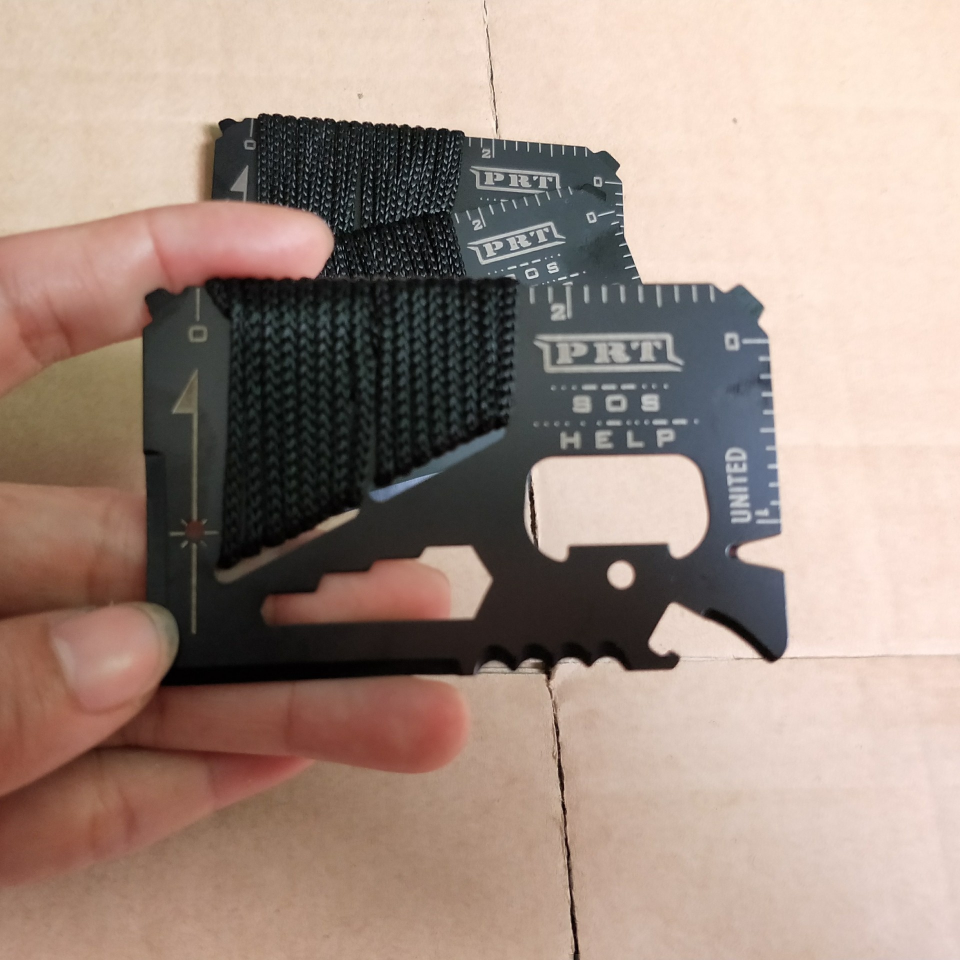 Multifunctional Camping Swiss Outdoor Survival Card SOS Survival Tool Card Multifunctional Camping Swiss Outdoor Survival Card SOS Survival Tool Card