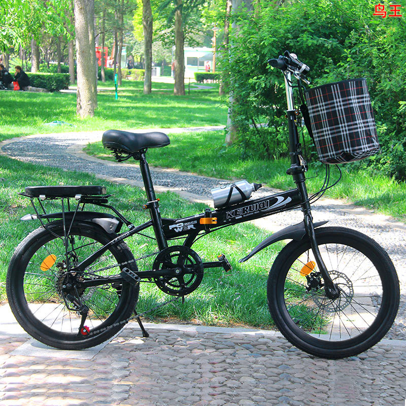 Folding bicycle 20 \&#034;variable speed disc brake damping ultra-light portable teenage boys and girls student adult bicycle