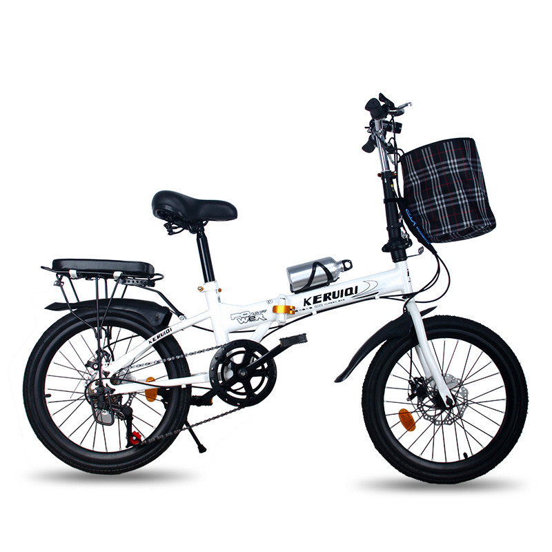 Folding bicycle 20 \&#034;variable speed disc brake damping ultra-light portable teenage boys and girls student adult bicycle