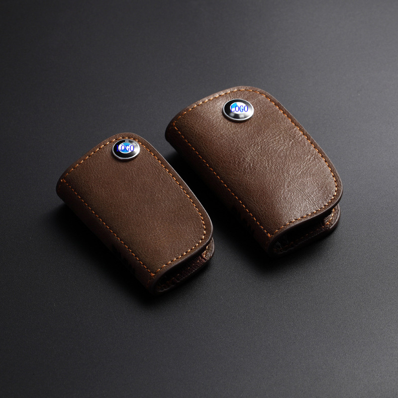 Suitable for BMW Car Key Case Genuine Leather Mercedes Key Case Oil Wax Cattlehide Protective Case Gift Factory Direct Supply Suitable for BMW Car Key Case Genuine Leather Mercedes Key Case Oil Wax Cattlehide Protective Case Gift Factory Direct Supply