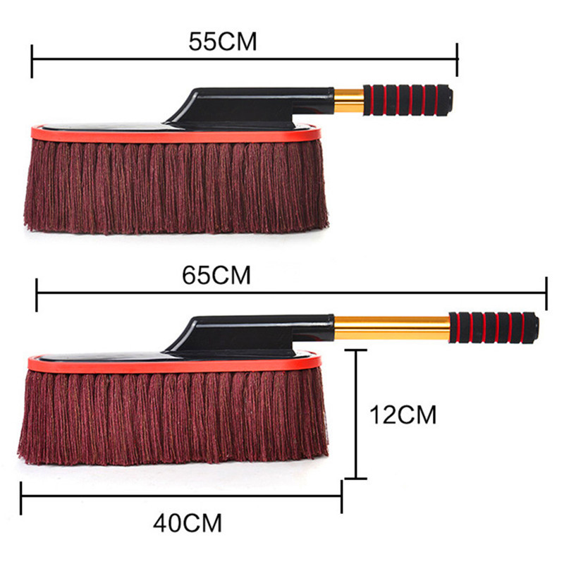 Car Supplies Duster Car Mop Cotton Thread Wax Mop Wax Brush Cleaning Supplies Cleaning Tools Car Brush Cleaning