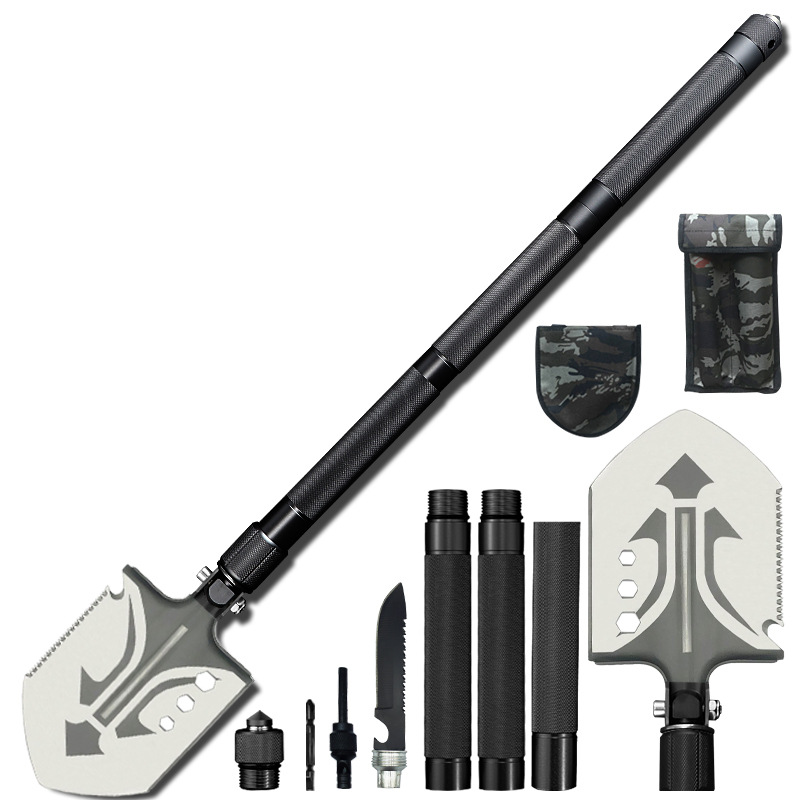 New Style Multifunctional Shovel Folding Self-Defense Shovel Outdoor Camping Shovel Survival Shovel Equipment