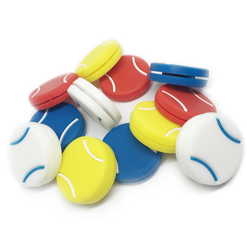 Powerti New Large Silicone Flat Tennis Tennis Racket Shock Absorber Shock Absorber