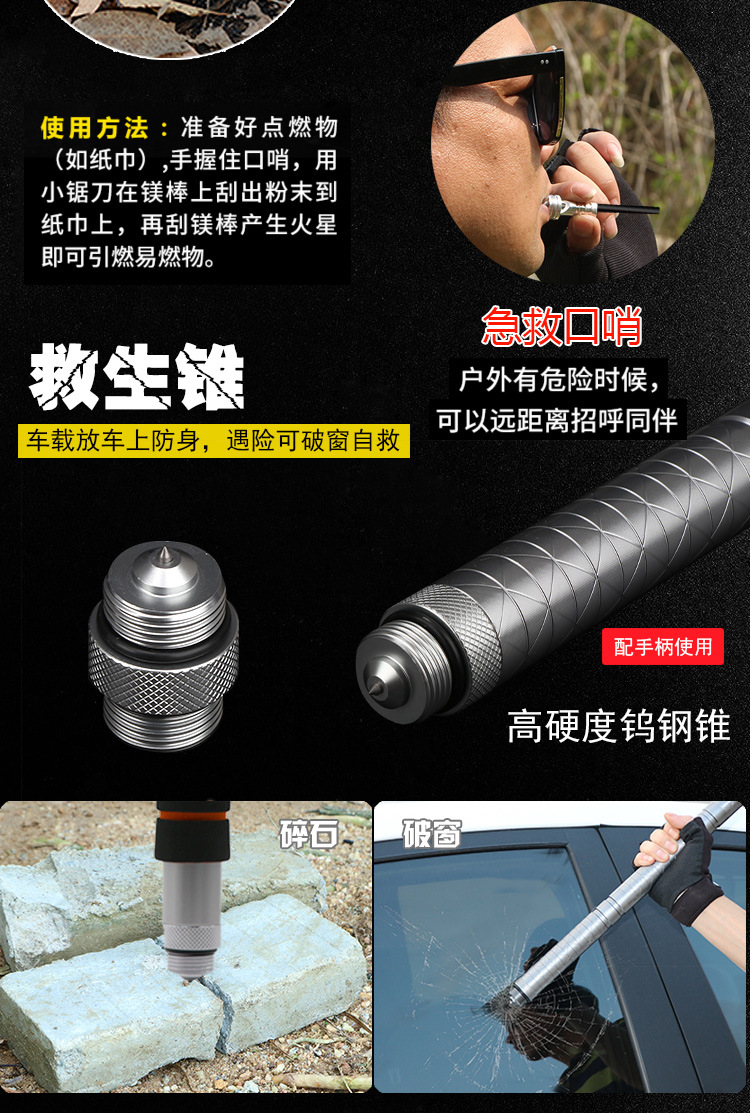 Meihui New Crescent Shovel Manganese Steel Multi-Functional Folding Military Shovel Fishing Outdoor Car Defense Shovel